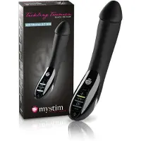 Mystim - elektrosex vibrator - nervstimulering - svart