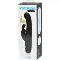 Happy Rabbit - G-punkt vibrator - smal modell - svart
