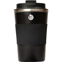 Kaffekapslen | Termosmugg i rostfritt stål - Med silikongrepp - 350 ml.
