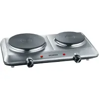 Severin DK 1014 1014 Dubbel kokplatta Kontrolljus, steglös temperaturregulator
