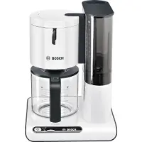 Bosch Styline TKA8011 - Kaffemaskine - 10 kopper - hvid/anthracit