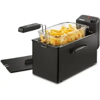 Princess 182727 Kallzons fritös 3 l 2000 W Svart