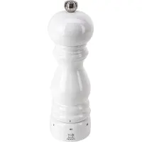 Peugeot Paris Saltkvarn 18 Cm Vit Lack Bok