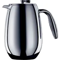 Bodum Columbia Kaffebryggare Dubbelvägg Blank 12 Koppar - Kaffepressar Plast Krom