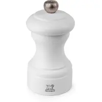 Peugeot Bistro Pepparkvarn Trä Vit Matt 10 Cm