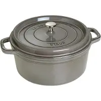 Staub - Cocotte - Graphite-grey - 28 cm