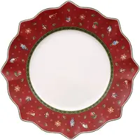 Villeroy & Boch Toy's Delight Tallrik - Jultallrikar Porslin Röd
