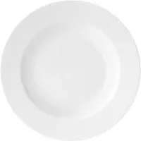 Lyngby Porcelæn Rhombe Soup Plate-23 Cm Djup Tallrik I Glas