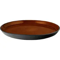 Bitz Gastro Tallrik Svart/Amber 27 cm