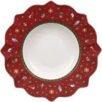 Villeroy & Boch Toy's Delight Djup Tallrik 26 Ø - Julskålar Porslin Vit
