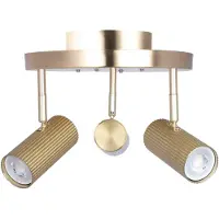 Globen Lighting Taklampor , Guld / mässing, Metall