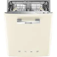 Smeg 50s Style Diskmaskin Med Tredje Hylla 13 Antal Platsinställningar