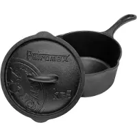 Petromax KR2 casserole with lid 2 litre, cast iron