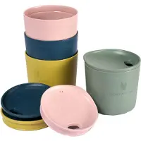 Light My Fire Mycup´n Lid Kort 4-pack 250ml