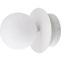 Globen Lighting Vägglampa , ART DECO, dimbara, Vit, Vardagsrum, Metall, Design