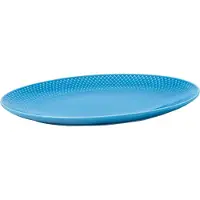 Lyngby Porcelæn Rhombe Color Oval Serving-28.5x21.5 Cm Tallrik