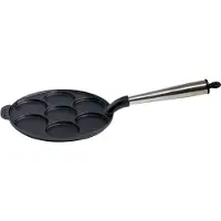 Carl Victor Gjutjärns Plättjärn 23cm Stålhandtag