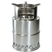 Hallmark Hiking Wood Stove Stainless Steel