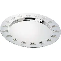 Alessi Girotondo Rund Bricka 40 cm Rostfritt
