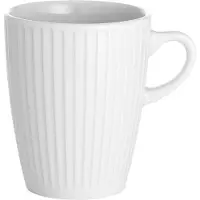 Pillivuyt Plissé mugg 27 cl Vit