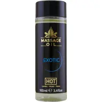Hot - massageolja - exotisk doft - 100ml
