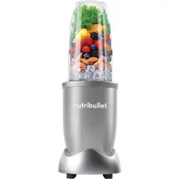 NutriBullet Pro 900, Sportmixer, 0,925 l, Pulsfunktion, Iskrossning, 900 W, Silver