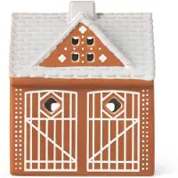 Kähler Gingerbread Light House H11.5 Cm Ljusstake