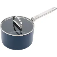Joseph Joseph Space, Rund, Blå, Gjuten aluminium, Keramiska, Rostfritt stål, Rostfritt stål