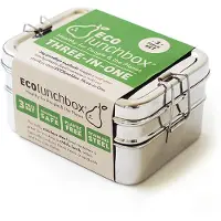 Ecolunchbox Three-in-one Steel