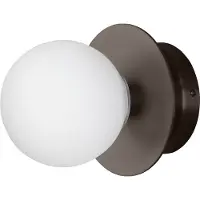 Globen Lighting Vägglampa , ART DECO, dimbara, Brons / antikmässing, Vardagsrum, Metall, Design