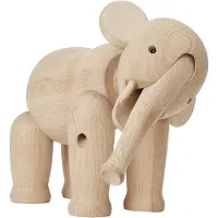 Kay bojesen Träfigur - Elefant - Stor - 22 cm - Eg - - One Size - Dekoration