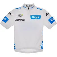 Santini Tour De France Official Best Young Rider Korta ärmar Cykeltröja