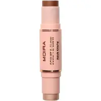 Moira Sculpt & Glow Duo Stick Contour stick 11.2 g Nr. 600 - Stay Wavy