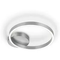 Knapstein LED taklampa Anel-40, dimbar, Aluminium / grå / zink, Vardagsrum / matsal, Metall, Modern, LED-taklampa