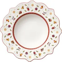 Villeroy & boch Toy's Delight Djup Tallrik 26 Ø - Julskålar Porslin Vit