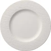 Villeroy & Boch Manufacture Rock Blanc Middagstallrik 27 Cm - Mattallrikar Porslin Vit