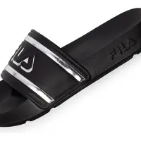 FILA Slide Sandaler med Silverkant