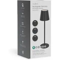 Nedis Ltout05bk Bordslampa
