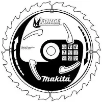 Makita Sågklinga för trä MFORCE; 180x2x20,0 mm; Z24; 15°