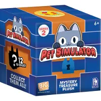 Pet Simulator Treasure Plush - Collectible Blindbag S2 Assorted
