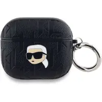 Karl Lagerfeld Monogram Karl Head fodral för AirPods 3 - svart