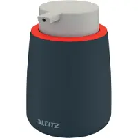 Leitz Cosy - Behållare för desinfektionsmedel/tvål - plast, keramik - sammetsgrå
