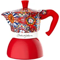 Bialetti Moka Induction D&g 4 Cups Italiensk Kaffebryggare