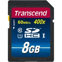 Transcend Premium 400 SDHC-Kort Industrial 8 GB Class 10, UHS-I