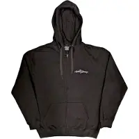 Ginza.se The Rolling Stones: Unisex Zipped Hoodie/Logo & Tongue (Black) (Back Print) (Medium)