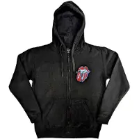 Ginza.se The Rolling Stones: Unisex Zipped Hoodie/Hackney Diamonds Stars (Black) (Back Print) (Small)