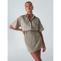 Willa Kjol 'Valle' taupe