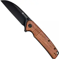 SENCUT Awassi S24065-3 Black Coated, Guibourtia, pocket knife