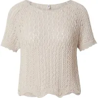 ONLY Tröja 'ONLNola' beige