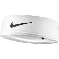 Nike Dri-FIT Fury Classic pannband N1011706-127 vit one size